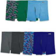 🩲 seo-improved: boys' tag-free cotton boxer briefs by fruit of the loom logo