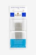 🧵 durable dmc 1767-20 tapestry hand needles, 6-pack, size 20: high quality threadwork tools logo