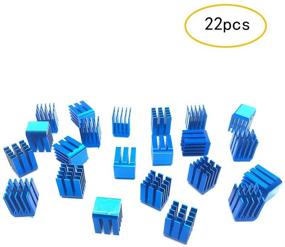 img 3 attached to 🔥 22pcs 3D Printer Heatsink Kit with Thermal Conductive Adhesive Tape for Cooler Heat Sink Cooling of TMC2130, TMC2100, A4988, DRV8825, TMC2208 Stepper Motor Driver Module