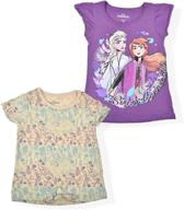 disney frozen 2 knotted ruffle girls' clothing duo bundle for enhanced seo logo