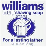 🪒 12 count of williams mug shaving soap logo
