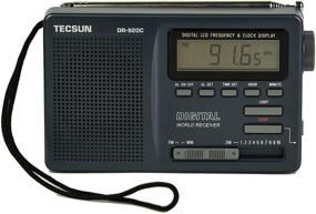 img 3 attached to 📻 ТЕКСУН DR-920C: Универсальное черное цифровое радио Всемирного диапазона для приема FM/MW/SW.