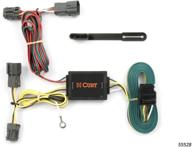 π custom 4-pin trailer wiring harness (curt 55528) for hyundai tucson - vehicle-specific fitment logo