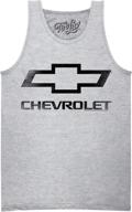 tee luv chevrolet tank shirt automotive enthusiast merchandise logo