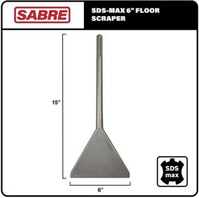 img 3 attached to Sabre Tools Thinset Scraping Chisel