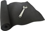 🧰 xcel 17.5 x 72 inch neoprene tool box liner - ez cut non-slip foam rubber drawer mat for tool boxes logo