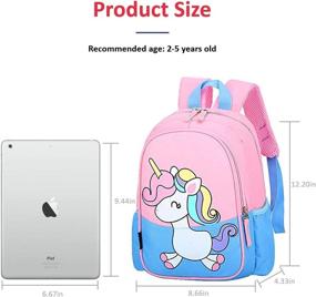 img 3 attached to POWOFUN Preschool Backpack Kindergarten Schoolbag