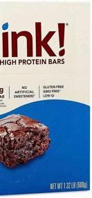 img 1 attached to 🍫 Indulge in Think Products' ThinkThin Bar Brownie Crunch - A Pack of 10 Bars for Ultimate Snacking Pleasure!