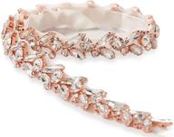 sweetv rhinestone wedding headband for bridesmaids - women's accessory belt logo