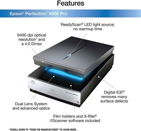 img 3 attached to Сканер Epson Perfection V850 Pro: профессиональное сканирование высокого качества