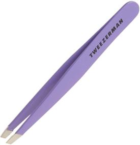 img 1 attached to 🌸 Blooming Lilac: Discover the Precision of Tweezerman Slant Tweezer