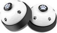 🔔 comsmart dog training bell set: 2 pet potty training bells with non-skid base logo