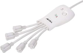 img 3 attached to 💡 Accell Power Flexible Surge Protector and Power Conditioner - 600J, 6 ft / 1.8 m, White (D080B-009F)