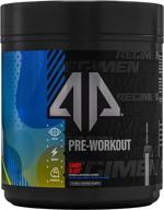 💪 ap sports regimen pre-workout: laser focus - energy - strength powder, nitric oxide booster for huge pump, nootropic & wellness supplement for men & women (candy blast, 24 servings) logo