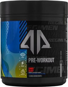 img 4 attached to 💪 AP Sports Regimen PRE-Workout: Laser Focus - Energy - Strength Powder, Nitric Oxide Booster for Huge Pump, Nootropic & Wellness Supplement for Men & Women (Candy Blast, 24 servings)