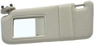 🚘 2007-2011 toyota camry left driver side sun visor replacement (beige) - no sunroof logo