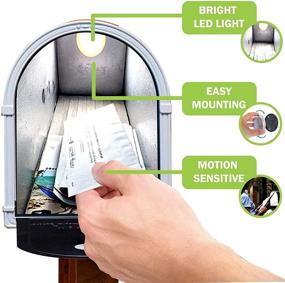 img 3 attached to 📬 Motion Sensitive LED Mailbox Light - Illuminate and Enhance Visibility Inside Your Mailbox with ILLUMISAFE LIGHTS!