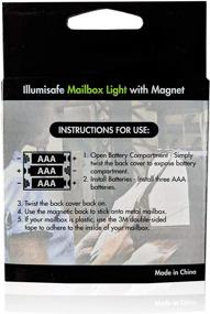 img 1 attached to 📬 Motion Sensitive LED Mailbox Light - Illuminate and Enhance Visibility Inside Your Mailbox with ILLUMISAFE LIGHTS!