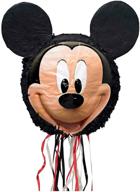 🎉 disney mickey mouse 3d pull-string pinata - one size - enhance your party with ya otta pinata! logo