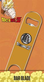 img 1 attached to 🐉 Dragon Ball Z Logo Bar Blade by GB eye - 18.5 x 11.5 x 0.9 cm - Multi-Colour