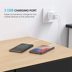 img 3 attached to 🔌 UGREEN USB Charger 3.1A: Powerful Dual Port Wall Charger for iPhone 12, Samsung Galaxy, Google Pixel, LG, and More