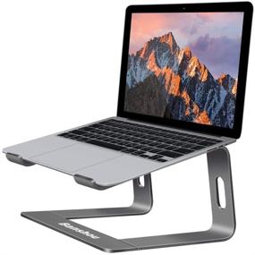 img 4 attached to Aluminum Compatible Notebook Detachable Ergonomic Laptop Accessories