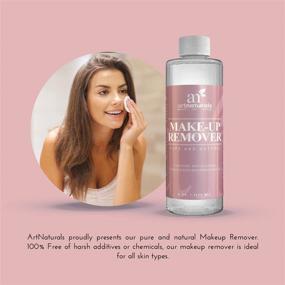 img 3 attached to 💄 Effortless Makeup Removal with artnaturals Natural Oil-Free Makeup Remover - Gentle Face Cleanser - 8.0 oz