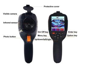 img 2 attached to 📸 HTI-19 Thermal Imaging Camera: High Resolution 320 x 240 IR Infrared Camera with Improved 300,000 Pixels and Sharp 3.2'' Color Display Screen