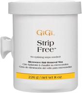 💨 quick and easy hair removal with gigi strip-free microwave formula wax, 8 oz logo