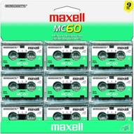 maxell mc 60 ur microcassettes pack логотип