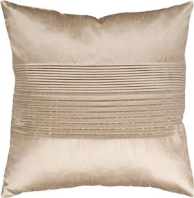 img 1 attached to 🌟 Luxurious Artistic Weavers Layne Pillow, 22" x 22", Champagne – An Opulent Touch to Your Living Space!