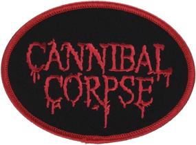 img 4 attached to 👹 C&D Visionary Application - Cannibal Corpse Logo Patch in Black