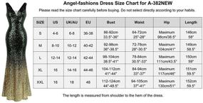 img 2 attached to 👗 Angel Fashions Glitter Flapper Evening Dresses for Women - Women's Clothing and Apparel