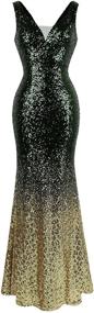 img 4 attached to 👗 Angel Fashions Glitter Flapper Evening Dresses for Women - Women's Clothing and Apparel