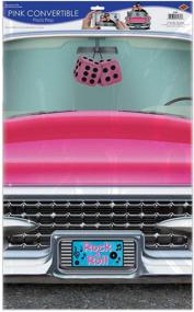 img 1 attached to 📸 Pink Convertible Photo Prop Party Accessory: Perfect Prop for Unforgettable Party Photos (1 count) (1/Pkg)