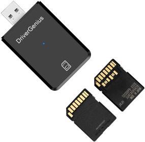 img 3 attached to 📸 V.TOP USB 3.1 (USB3.0) Считыватель/писатель карт SD4.0/SDXC/SDHC UHS-II с включенным слотом для не-UHS MicroSD