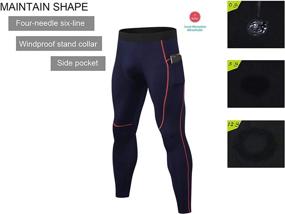 img 1 attached to YUSHOW Compression Leggings Running Workout Sports & Fitness and Other Sports