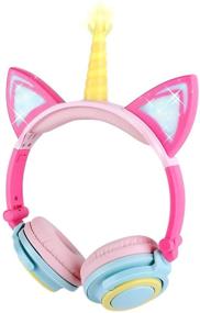 img 4 attached to Olyre Headphones Childrens Foldable Toddlers Cell Phones & Accessories