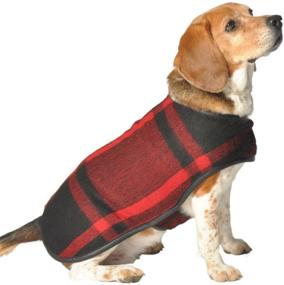 img 1 attached to Chilly Dog Coats Plaid Large