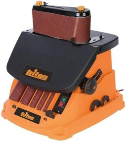 img 4 attached to 🌀 The Tremendous Triton TSPST450 Oscillating Spindle Sander: Powerfully Precise Sanding at Your Fingertips!