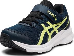 img 4 attached to Черные беговые кроссовки ASICS для девочек "Reborn