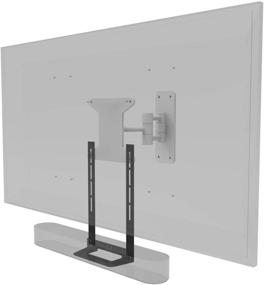 img 4 attached to 🔊 Black Soundbass Beam TV Mount Bracket, Gen 2 Compatible with Sonos Beam Soundbar, Full Hardware Kit Included