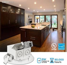 img 3 attached to 🔦 TORCHSTAR Certified Recessed Downlight, Equivalent to Higher Wattage