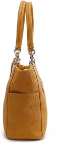 img 1 attached to Mia Collection Shoulder Handbag Women Women's Handbags & Wallets for Totes