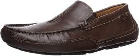 img 4 attached to CLARKS Mens Ashmont Light Leather Men's Shoes for Loafers & Slip-Ons