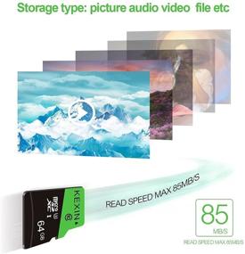 img 4 attached to KEXIN 64GB x2 Micro SD Card MicroSDXC UHS-I U3 Full HD & 4K UHD Memory Card - High Speed Flash TF Card, U3 Class 10