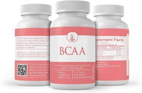 img 3 attached to BCAA Capsules Pre Workout Non GMO Gluten Free