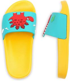 img 4 attached to 👶 Ultimate Safety & Comfort: Toddler Anti-Slip Sandals for Outdoor Adventures & Bathroom Use