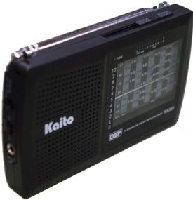 img 2 attached to 📻 Black Kaito KA321 Pocket-Sized 10-Band AM/FM Shortwave Radio with DSP (Digital Signal Processing)