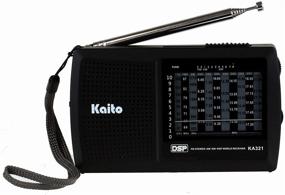 img 4 attached to 📻 Black Kaito KA321 Pocket-Sized 10-Band AM/FM Shortwave Radio with DSP (Digital Signal Processing)